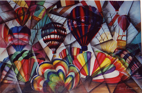 Hot Air Balloons Departure